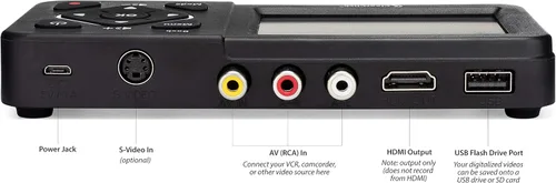 Vista 3 de ClearClick Video to Digital Converter 2.0 (Segunda Generación) - Graba video de VCR, cintas VHS, AV, RCA, Hi8, videocámara, DVD, sistemas