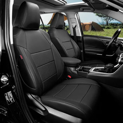 Vista 16 de coverdream Rav4 Fundas de asiento de ajuste personalizado para Toyota RAV4 LE 2019-2025, XL, XLE Premium, SUV limitado, totalmente cubierto