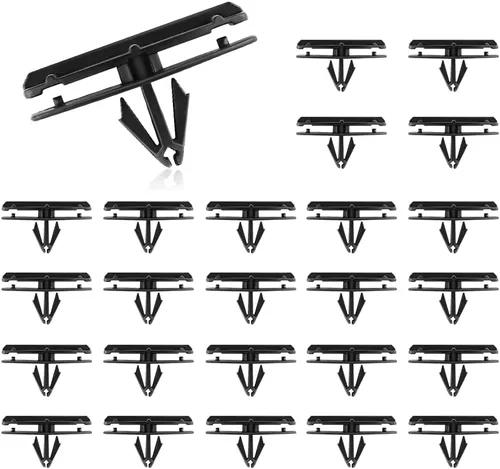 25 piezas de clips para guardabarros de coche, reemplaza OEM#68039280-AA, clips de fijación compatibles con Jeep Wrangler JK Unlimited JK Ram, clips