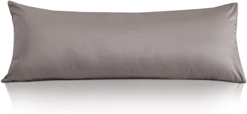 Vista 12 de Leeden - Funda de almohada corporal 100% algodón, 800 hilos, 21x54, funda de almohada corporal suave y transpirable larga para adultos y mujeres
