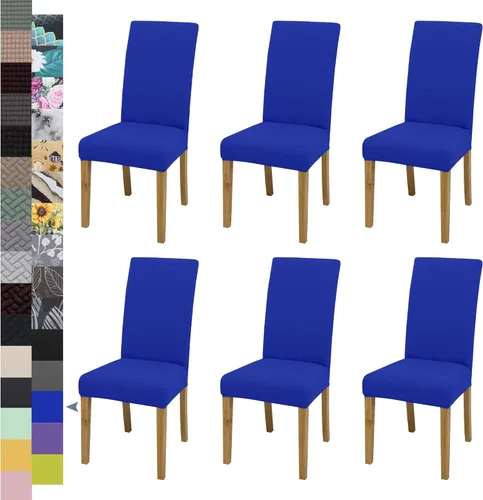 Vista 89 de BIETYONE - Fundas para sillas de comedor, juego de 2 fundas para sillas de comedor o cocina, lavables, protectoras, para sillas Parsons