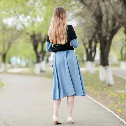 Vista 7 de 1 portabebés gris para bebé, manos libres, ligero, portabebés, transpirable y suave, para bebés y bebés, regalo de ducha