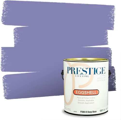 Vista 51 de Prestige Pintura interior e imprimación en uno, increíble, satinado, 1 galón