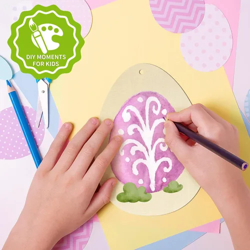 Vista 147 de Adornos de Letras de Madera PAPÁ para Pintar de 7 Pulgadas, Tamaño Grande, Recorte de Papi de Madera para el Día del Padre, DIY en Blanco, Madera