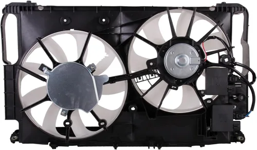 Vista 75 de TYG OE - Conjunto de ventilador de refrigeración de repuesto para Audi A4 Cabrio 2003-2009, 2005-2008 A4 Sedán/Wagon GEN 3, 2002-2005 GEN2 2 pines