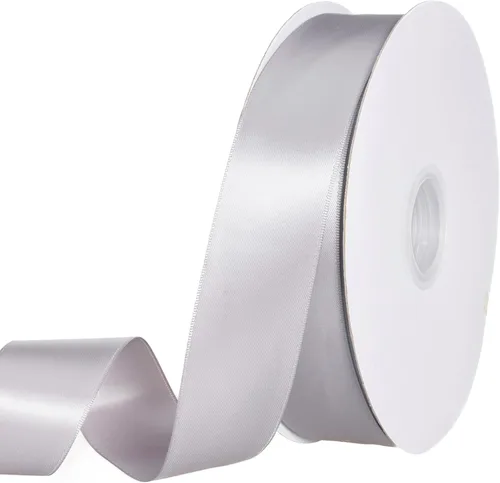 Vista 54 de YASEO Cinta azul cielo bebé, cinta de satén de poliéster de doble cara de color sólido, 1/2 pulgada de ancho, 100 yardas de largo, perfecta