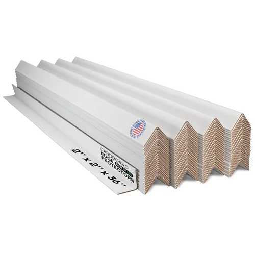 Vista 9 de IDL Packaging Protector de bordes de cartón de 2 x 2 x 9 pulgadas (paquete de 20) - Protectores de esquina para envío, almacenamiento y mudanza