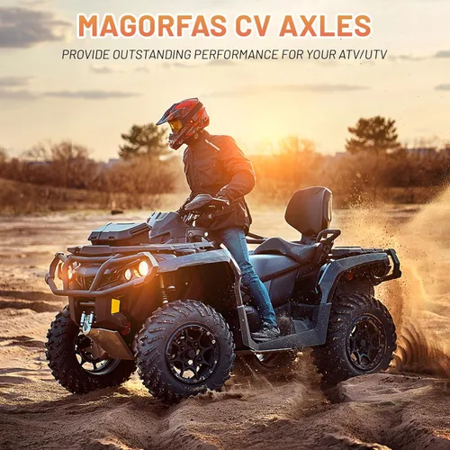 Vista 7 de Eje CV delantero con rodamiento para Honda Foreman 500/Foreman Rubicon 500 2014 2015 2016 2017 2018 44250-HR4-A21, 44250-HR4-A22 ATV ejes