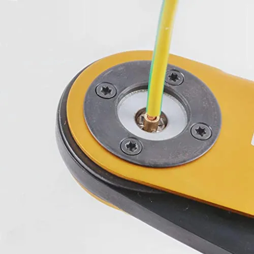 Vista 3 de JRready ACT-M300 Herramientas de crimpado de sangría ajustable de rango de corriente media para industrias de transporte pesado contactos