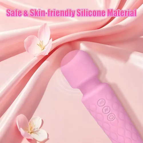 Vista 7 de Masajeador muscular de espalda mejorado - Múltiples velocidades y modos disponibles - Tamaño mini se adapta a la parte posterior de los brazos