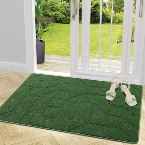 Vista 15 de OLANLY Alfombrillas para Puerta de Interior, Antideslizantes, Absorbentes, Resistentes a la Suciedad, Alfombrilla de Entrada Lavable, Felpudo