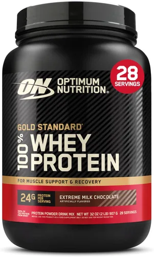 Vista 42 de Optimum Nutrition Gold Standard 100% proteína de suero en polvo, chocolate doble rico, 1.98 libras (el embalaje puede variar)