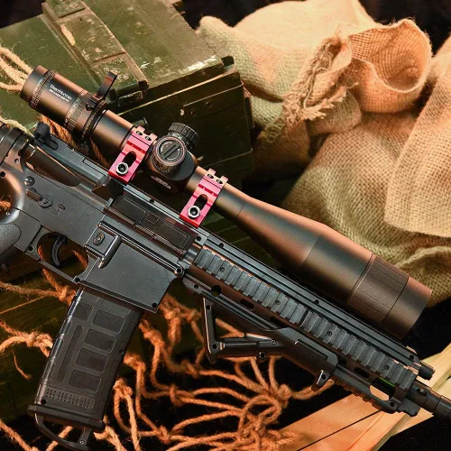 Vista 5 de WestHunter Optics WHI Series Hunting Scope, 30 mm Tube First Focal Plane Red Green Illuminated Etched Glass Reticle Tactical 110 MIL Shooting Scopes
