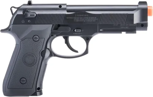 Vista 4 de Evike Airsoft - Win Gun Pistola de aire comprimido de gas Airsoft de alta potencia M9 CO2 - Negro