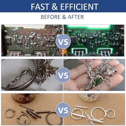 Vista 2 de Ultra Cleaner for Jewelry & Metal Parts, Stainless Steel with Timer & Heater, Heavy-Duty Ultrasonic Cleaning Machine for Efficient Cleaning Solutions