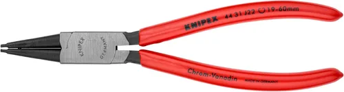 KNIPEX - Herramientas 44 31 J22 - Alicates Circlip, Internos, 45 Grados en ángulo, Punta Forjada, Diámetro de Diámetro de Diámetro de 3/4"-2 3/64"