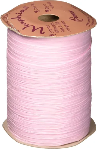Vista 22 de Berwick Offray - Cinta de rafia rosa intenso mate, 1/4 pulgadas de ancho, 100 yardas, 0.276 in