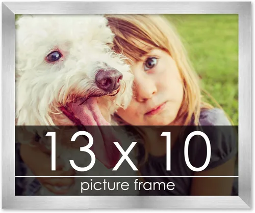 Vista 305 de Marco de madera de peltre plateado de 3 x 4 pulgadas, acrílico UV, respaldo de tablero de espuma y accesorios para colgar, marco de 3 x 4 pulgadas