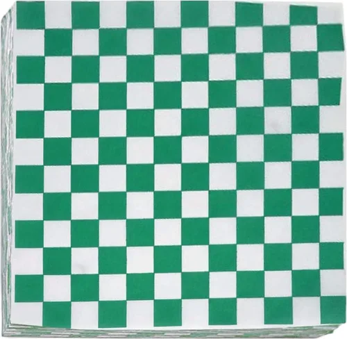 Vista 6 de 200 hojas de envoltorio de alimentos a rayas negro y blanco, papel encerado seco para pan y sándwiches, forros de papel para cestas de comida