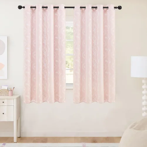 Vista 16 de LIMON HOME Cortinas Opacas Beige de 84 pulgadas de Largo para Sala de Estar y Dormitorio, Tratamiento de Ventana Insonorizado Cortinas Blackout