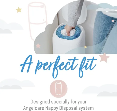 Vista 5 de Angelcare Casetes de Recarga de Pañales (3)