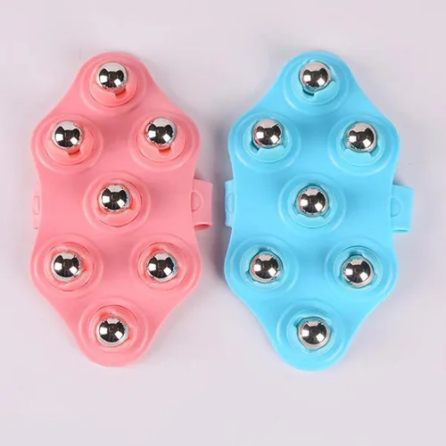 Vista 4 de Rodillo corporal de mano para tratamiento de celulitis, herramienta de masaje de terapia magnética para relajación muscular y alivio del dolor