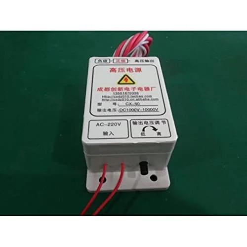 Vista 6 de Fuente de alimentación electrostática portátil del precipitador de alto voltaje con 10KV 50W