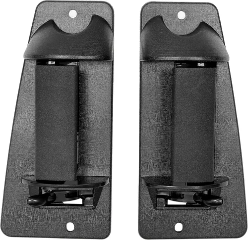Vista 7 de Manijas de puerta exteriores, palanca de metal cromado, compatible con Chevy Silverado 1999-2007, GMC Sierra 1500 2500 3500, cabina extendida