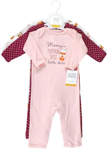 Vista 2 de Hudson Baby Enterizos de algodón para niñas bebés