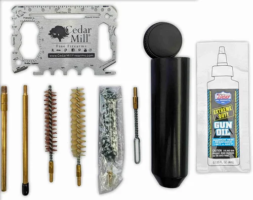 Vista 5 de Cedar Mill Fine Firearms Micro Kit de limpieza de pistola de 0.354 in - Kits de limpieza de pistola - Accesorios y suministros de limpieza de armas