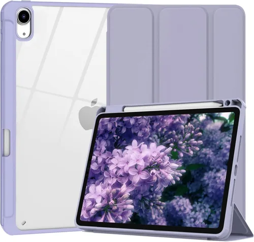 Vista 18 de Funda para iPad Air de 11 pulgadas M3/M2 (2025/2024), iPad Air de 5ª/4ª generación (2022/2020) de 10.9 pulgadas, funda con soporte para lápices