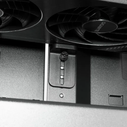 Vista 16 de Silverstone Technology FARA 514X - Chasis de torre todo metálico ATX negro con soporte de radiador doble, ventiladores ARGB y soporte para GPU