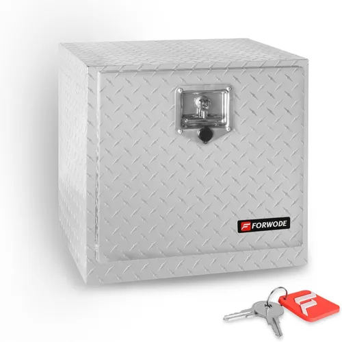 Vista 12 de FORWODE Caja de herramientas de 18 Pulgadas para Carrocería de Camión, de Aluminio, para Camión con Remolque, Caja de Herramientas para Camioneta