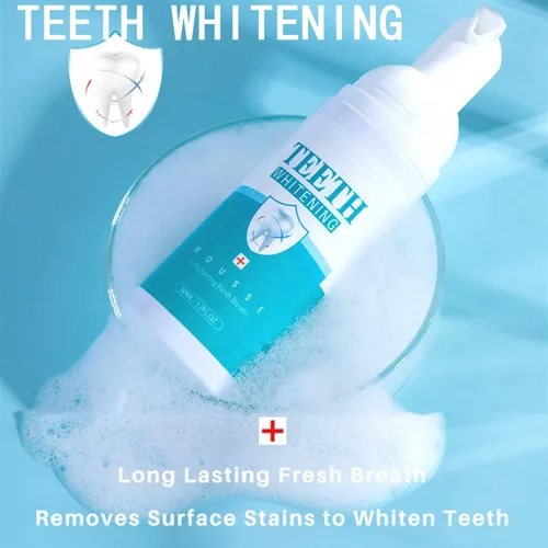 Vista 2 de Pasta de dientes para blanquear los dientes, espuma refrescante para el aliento, limpieza profunda, aliento fresco, espuma ultrafina, pasta