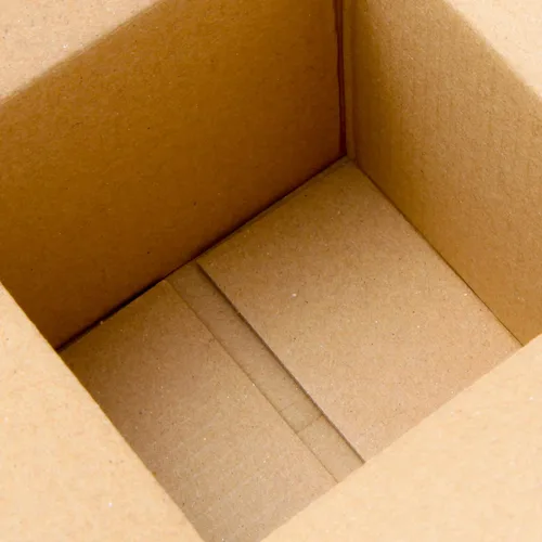 Vista 5 de Paquete de 25 cajas de envío de 4 x 4 x 4 pulgadas, sobres de cartón, cajas de envío pequeñas corrugadas Kraft para envíos de pequeñas empresas