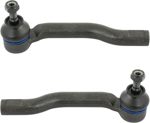 Vista 65 de TRQ Juego de barras de acoplamiento delanteras exteriores 2 piezas compatibles con Land Rover LR3 2005-2009