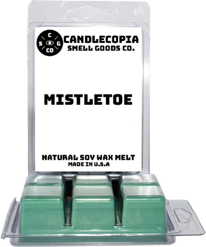 Vista 13 de Apple Maple Bourbon - Cera vegana vertida a mano fuertemente perfumada, 12 cubos de cera perfumada, 6.4 onzas en 2 paquetes de 6