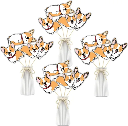 Vista 31 de Palos de centro de mesa para fiesta temática de Escocia, adornos de mesa para cumpleaños, decoración para suministros de fiesta de fin