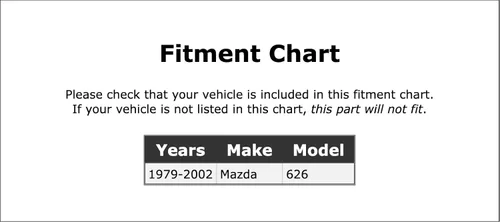 Rodamiento de alternador compatible con Mazda 626 1979 1980 1981 1982 1983 1984 1985 1986 1987 1988 1989 1990 1991 1992 1993 1994 1995 1996
