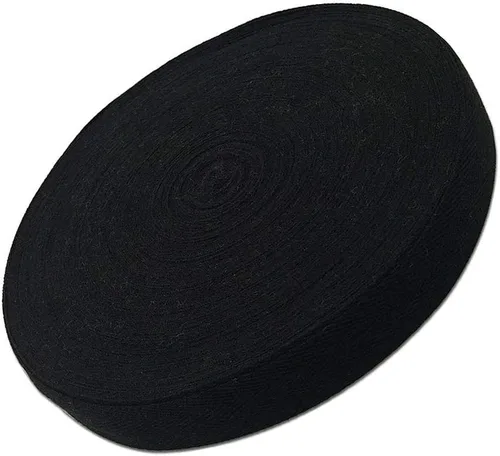 Vista 9 de Abbaoww Cinta de sarga de algodón de 50 yardas, 1 pulgada, cinta de cinta natural suave en espiga para coser manualidades, color beige