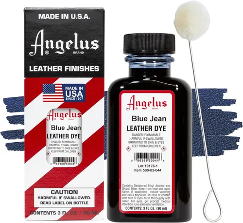 Vista 16 de Angelus Tinte para cuero, 3 onzas, bronceado militar