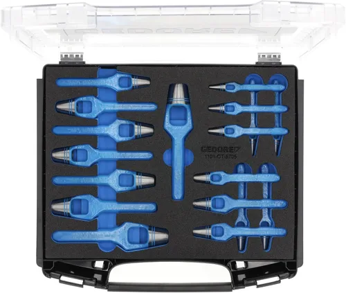 Gedore 1101 – 570500 Juego de botadores con mango 0.079 – 0.866 in En i-Boxx 72