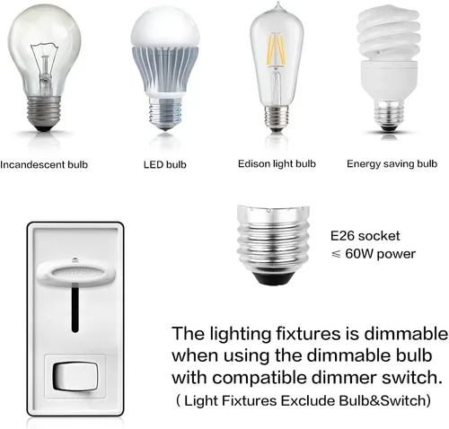 Vista 8 de SOLFART Lámpara de baño vintage de 1 luz sobre espejo para pared de baño, luz negra y latón, lámpara de tocador