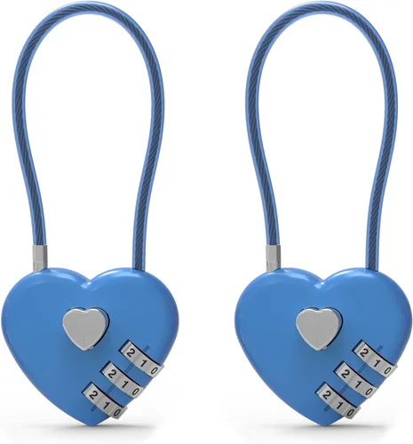 Vista 10 de Cable de bloqueo de combinación de 3 dígitos de 1 pie, bloqueo de cable largo combinado con código, combinación de candado pequeño de alambre fino