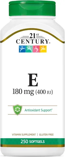 Vista 4 de 21st Century Cápsulas blandas mezcladas E 400 UI, 110