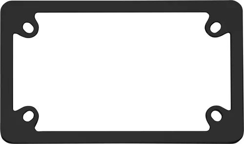 Cruiser Accessories 77050 MC Neo marco para placa de vehículo color negro.