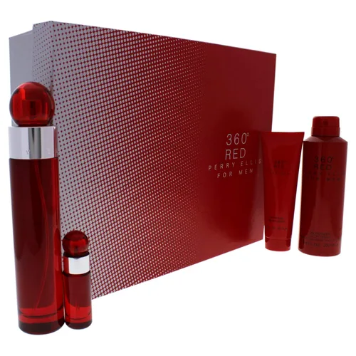 Vista 3 de Perry Ellis Eau de Toilette 360 Red para hombres con atomizador, 1.7 onzas