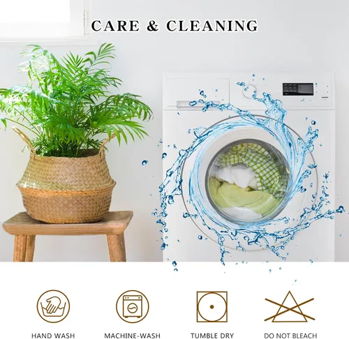 Vista 7 de Juego de edredón de 7 piezas tamaño Queen, diseño floral beige, de microfibra suave, para todas las estaciones