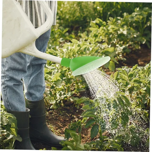 Vista 6 de Yardwe Cabezal de regadera de plástico verde universal