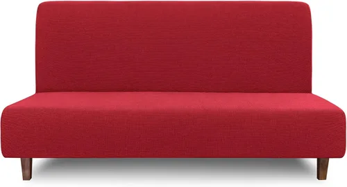 Vista 12 de Easy-Going Funda 100% Impermeable para Futón, Funda de Sofá Impermeable Doble para Futón, Funda de Sofá Jacquard Elástica, Protector de Muebles a